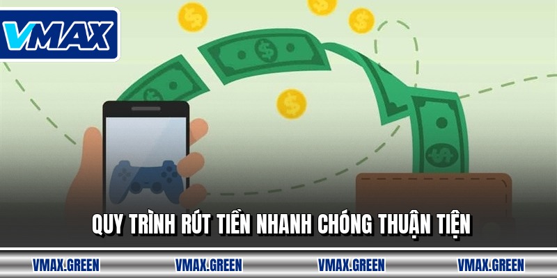 Quy trình rút tiền nhanh chóng thuận tiện